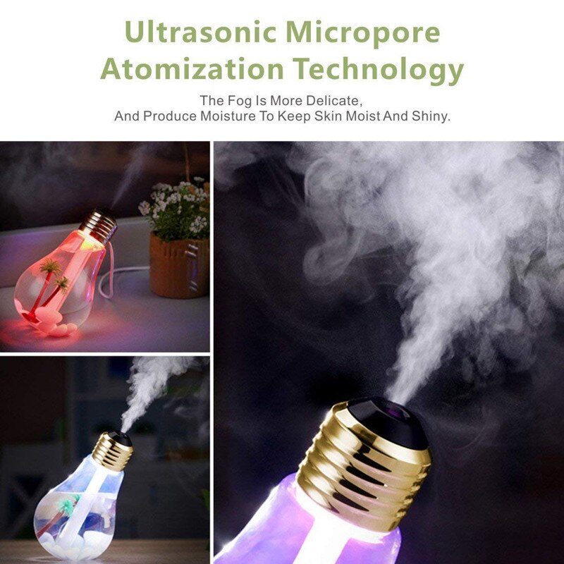 LED Bulb Humidifier