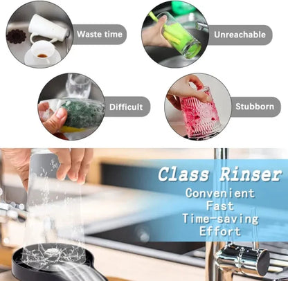 Pressure Faucet Glass Rinser