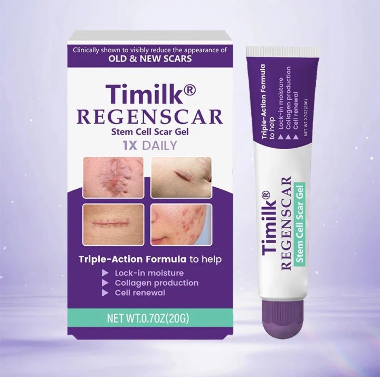 TIMILK Advanced Scarvanisher Gel  پارسل کھول کر چیک کریں